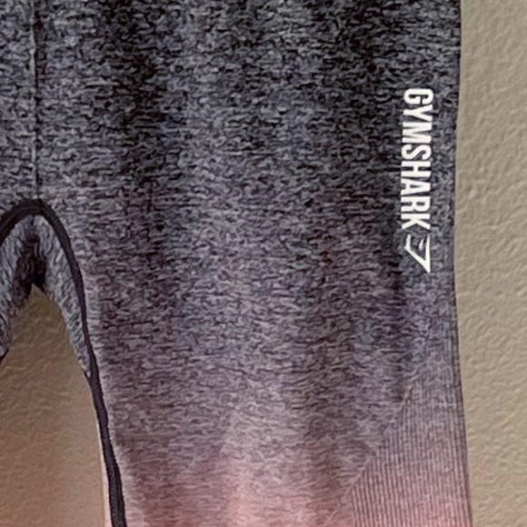 GYMSHARK Ombré adapt leggings pink and gray - Picture 2 of 9